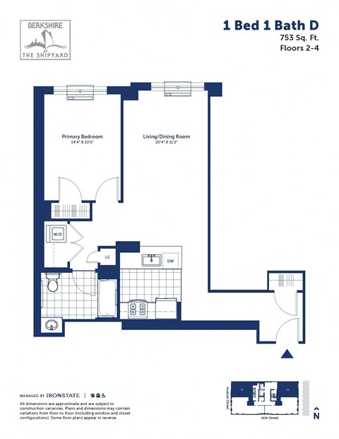 the floor plan of bed 1  baths